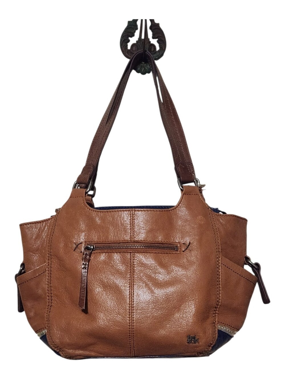 The Sak Kendra Leather Weekend Warrior Satchel Purse
